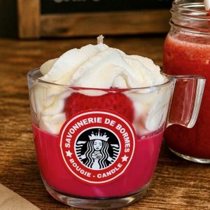 Bougie COFFEE SHOP FRAISE CHANTILLY