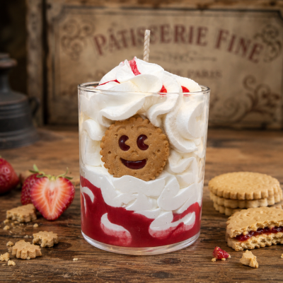 Bougie pâtissière BN FRAISE 160 g