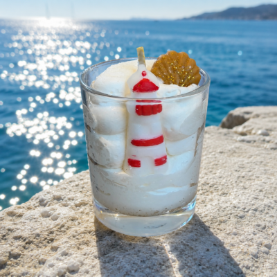 Bougie mini pâtissière Phare de Bormes