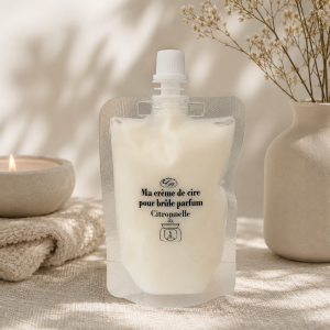 Crème de cire pour brûle parfum CITRONNELLE 100 ml