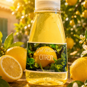gel main citron savonnerie de Bormes