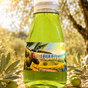 gel main huile d'olive savonnerie