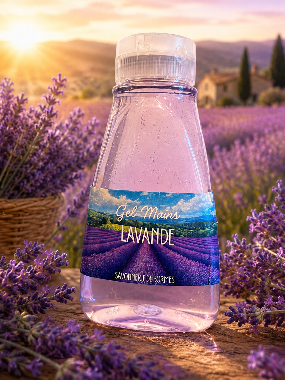 gel main lavande de provence