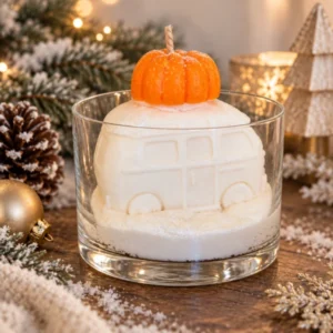 Bougie verrine van et citrouille PUMPKIN PIE
