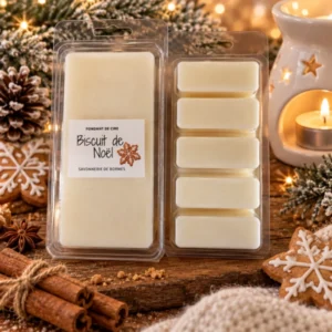 Barre de cire fondante BISCUIT DE NOEL