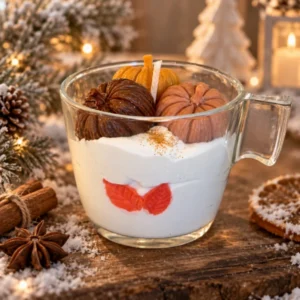 Bougie 3 citrouilles GATEAU NOISETTE