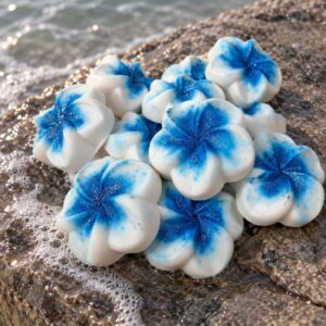 Savon doux fleur bleue MUSC BLANC