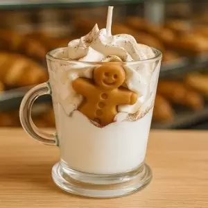 Tasse bougie BISCUIT DE NOËL 80g